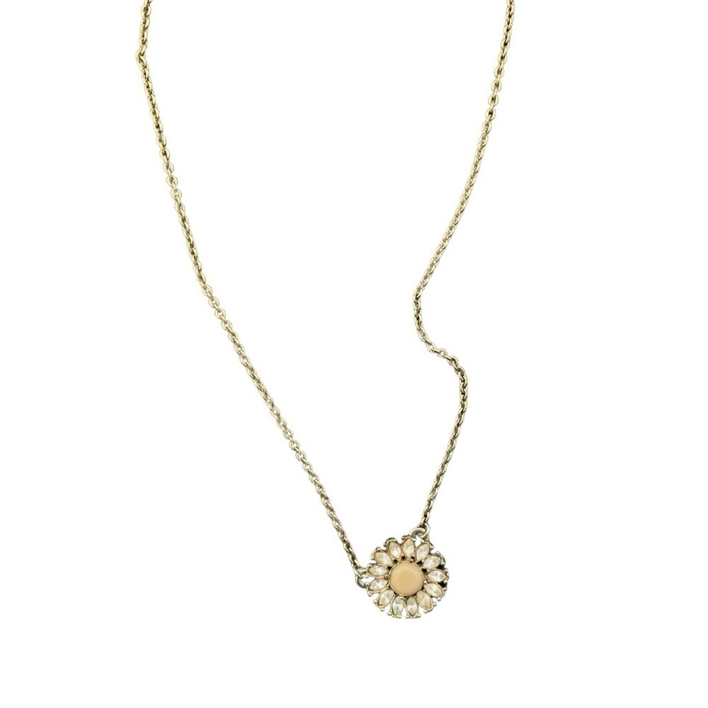 Kate Spade Flower Charm Dainty Layering Necklace Gold - Picture 2 of 6